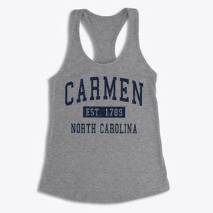 Carmen North Carolina Classic Established Women's Racerback Tank