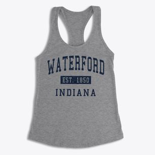 Waterford Indiana Classic Established Women's Racerback Tank