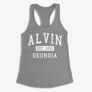 Alvin Georgia Classic Established Women's Racerback Tank