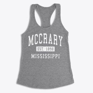 Mccrary Mississippi Classic Established Women's Racerback Tank