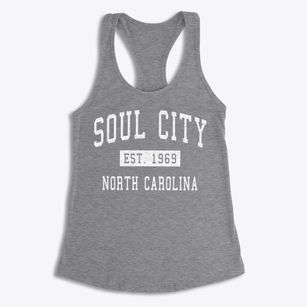Soul City North Carolina Classic Established Women's Racerback Tank