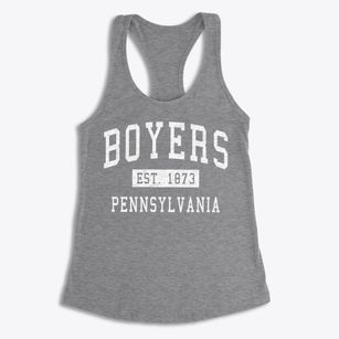 Boyers Pennsylvania Classic Established Women's Racerback Tank