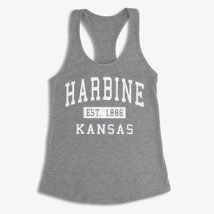 Harbine Kansas Classic Established Women's Racerback Tank