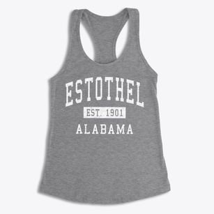 Estothel Alabama Classic Established Women's Racerback Tank