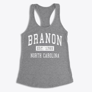 Branon North Carolina Classic Established Women's Racerback Tank