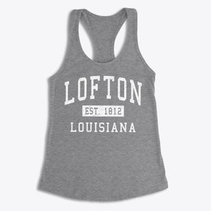 Lofton Louisiana Classic Established Women's Racerback Tank