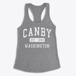 Canby Washington Classic Established Women's Racerback Tank