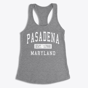 Pasadena Maryland Classic Established Women's Racerback Tank