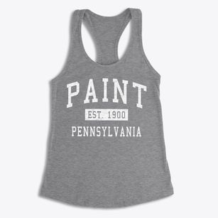 Paint Pennsylvania Classic Established Women's Racerback Tank