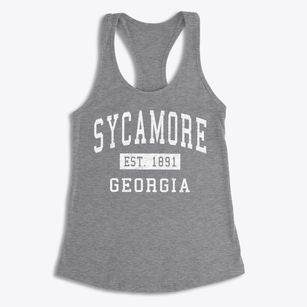 Sycamore Georgia Classic Established Women's Racerback Tank