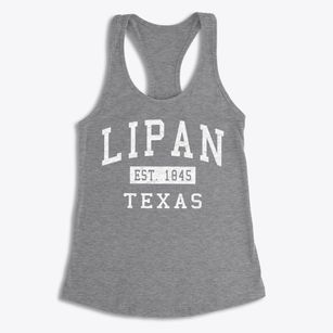 Lipan Texas Classic Established Women's Racerback Tank