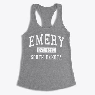 Emery South Dakota Classic Established Women's Racerback Tank