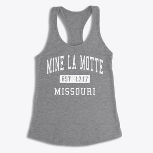 Mine La Motte Missouri Classic Established Women's Racerback Tank