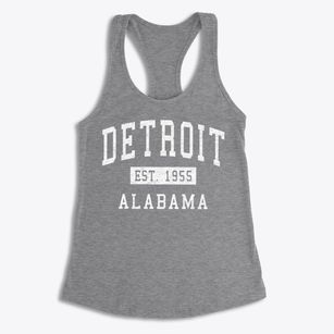 Detroit Alabama Classic Established Women's Racerback Tank
