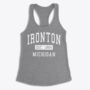 Ironton Michigan Classic Established Women's Racerback Tank