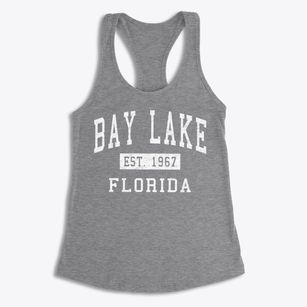 Bay Lake Florida Classic Established Women's Racerback Tank
