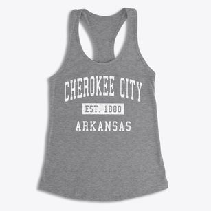 Cherokee City Arkansas Classic Established Women's Racerback Tank