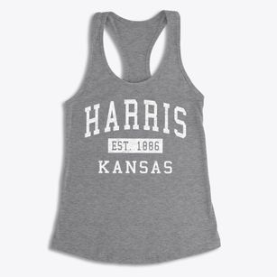 Harris Kansas Classic Established Women's Racerback Tank