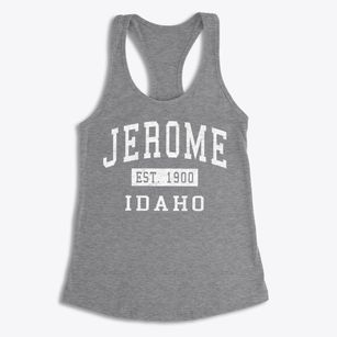 Jerome Idaho Classic Established Women's Racerback Tank