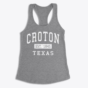 Croton Texas Classic Established Women's Racerback Tank