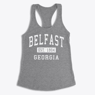 Belfast Georgia Classic Established Women's Racerback Tank
