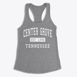 Center Grove Tennessee Classic Established Women's Racerback Tank