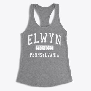 Elwyn Pennsylvania Classic Established Women's Racerback Tank