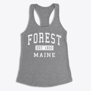 Forest Maine Classic Established Women's Racerback Tank