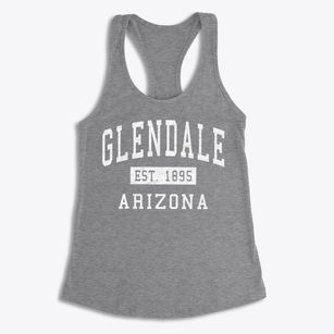 Glendale Arizona Classic Established Women's Racerback Tank