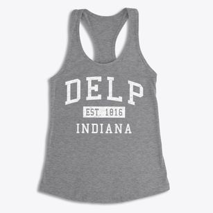 Delp Indiana Classic Established Women's Racerback Tank