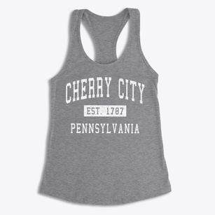 Cherry City Pennsylvania Classic Established Women's Racerback Tank