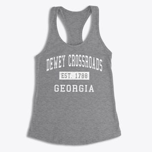Dewey Crossroads Georgia Classic Established Women's Racerback Tank