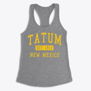 Tatum New Mexico Classic Established Women's Racerback Tank