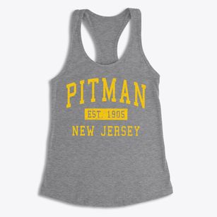Pitman New Jersey Classic Established Women's Racerback Tank