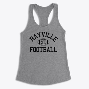 Rayville High School Classic Football Women's Racerback Tank