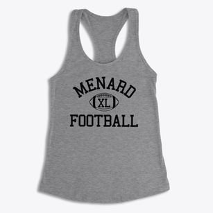 Holy Savior Menard Central High School Classic Football Women's Racerback Tank