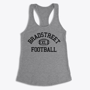 Bradstreet Early Childhood Center Classic Football Women's Racerback Tank