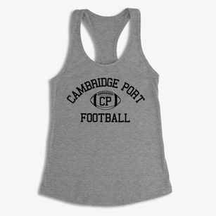 Cambridge Port School Classic Football Women's Racerback Tank
