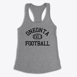 Oneonta Community Christian School Classic Football Women's Racerback Tank
