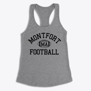 Montfort Academy Classic Football Women's Racerback Tank