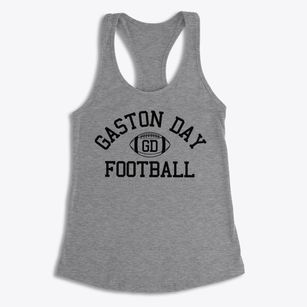 Gaston Day School Classic Football Women's Racerback Tank