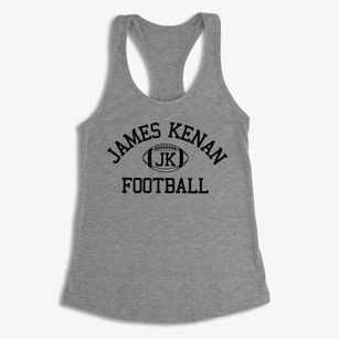 James Kenan High School Classic Football Women's Racerback Tank