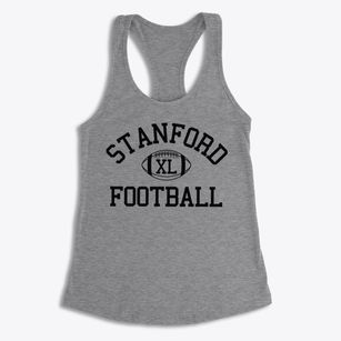 Stanford Junior High School Classic Football Women's Racerback Tank