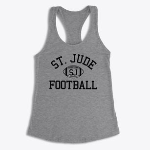 Saint Jude School Classic Football Women's Racerback Tank