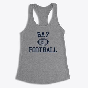 Bay Area Christian School Classic Football Women's Racerback Tank