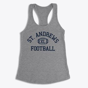 Saint Andrews Episcopal School Classic Football Women's Racerback Tank