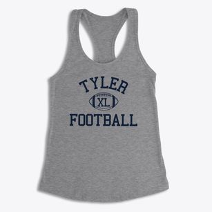 Tyler Seventh Day Adventist School Classic Football Women's Racerback Tank