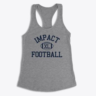 Impact Early College High School Classic Football Women's Racerback Tank
