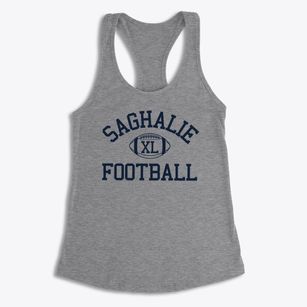 Saghalie Junior High School Classic Football Women's Racerback Tank