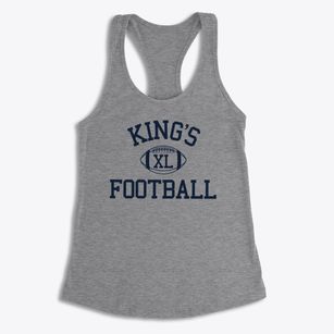 King's Junior High School Classic Football Women's Racerback Tank